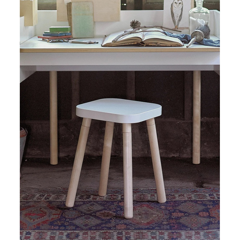 Oeuf Square Stool