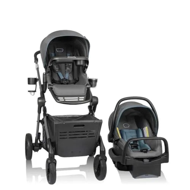 Pivot Troop Double Companion Modular Travel System – Bluestone Gray