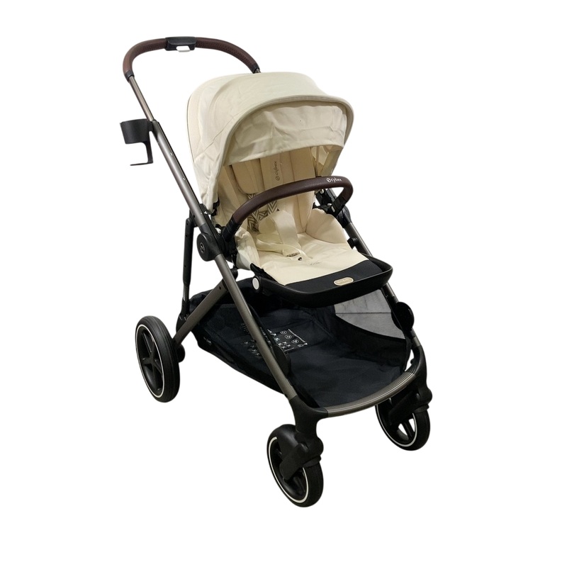 Cybex Gazelle S Modular Stroller, 2024, Seashell Beige, Taupe Frame