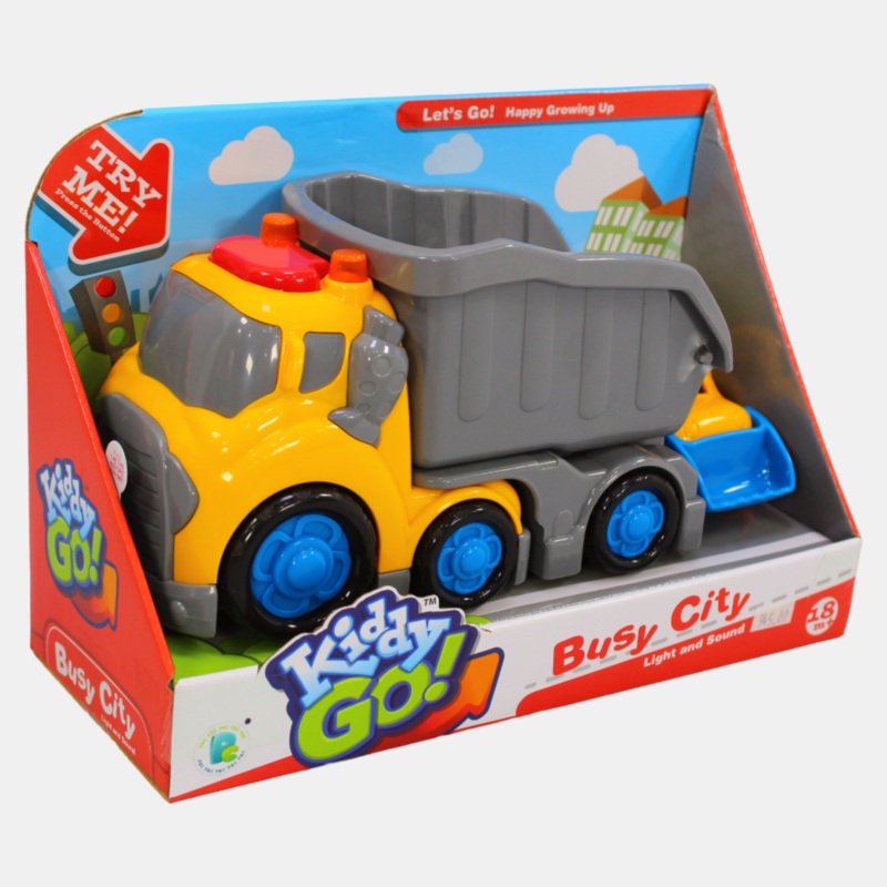 DHTS10340Busy City Truck With Ligh And Sound