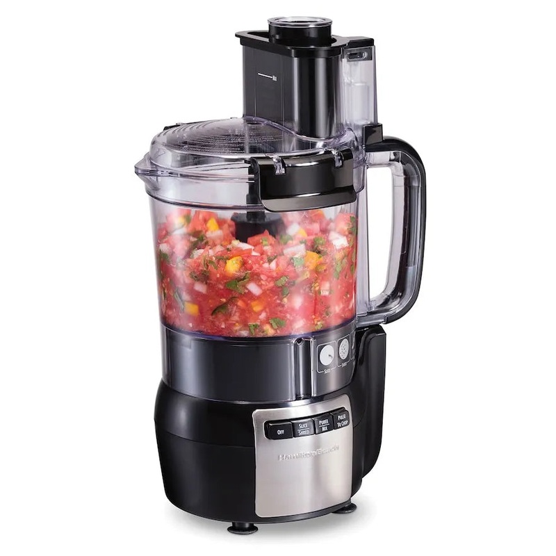 Hamilton Beach Stack & Snap Food Processor – 70724G – Black
