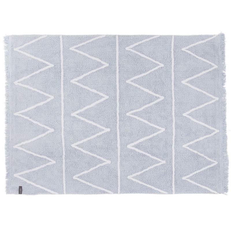 Lorena Canals Hippy Rug – Soft Blue (4′ x 5′ 3″)