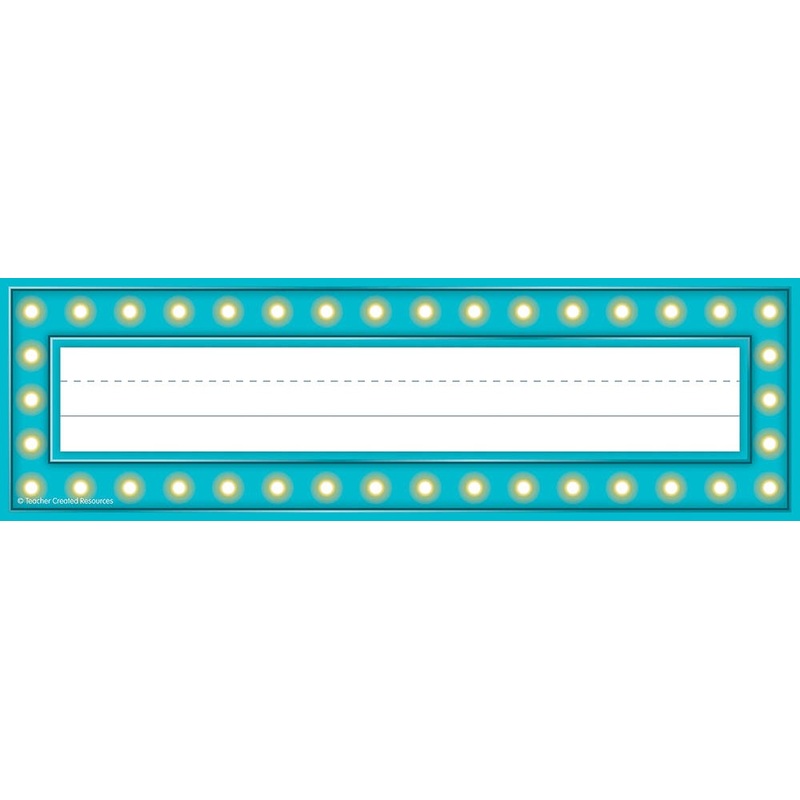 Marquee Flat Name Plates