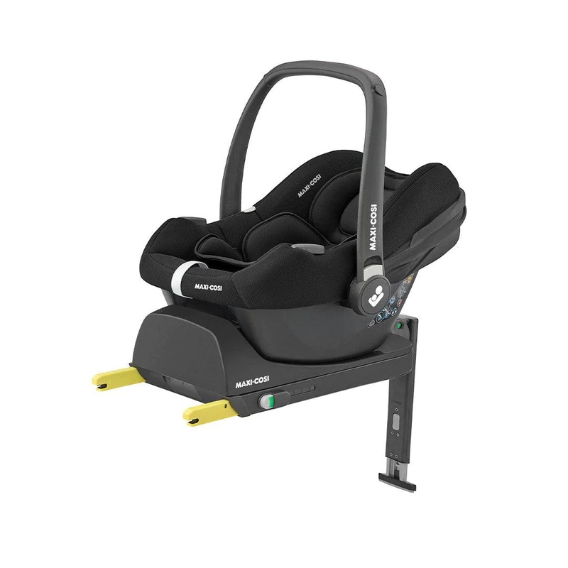 Maxi-Cosi CabrioFix i-Size Car Seat + Base – Essential Black