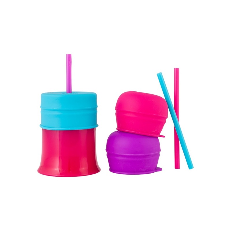 Snug Straw with Lids and Cup – 3 Pack
