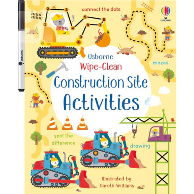 Wipe-Clean Construction Site Activities