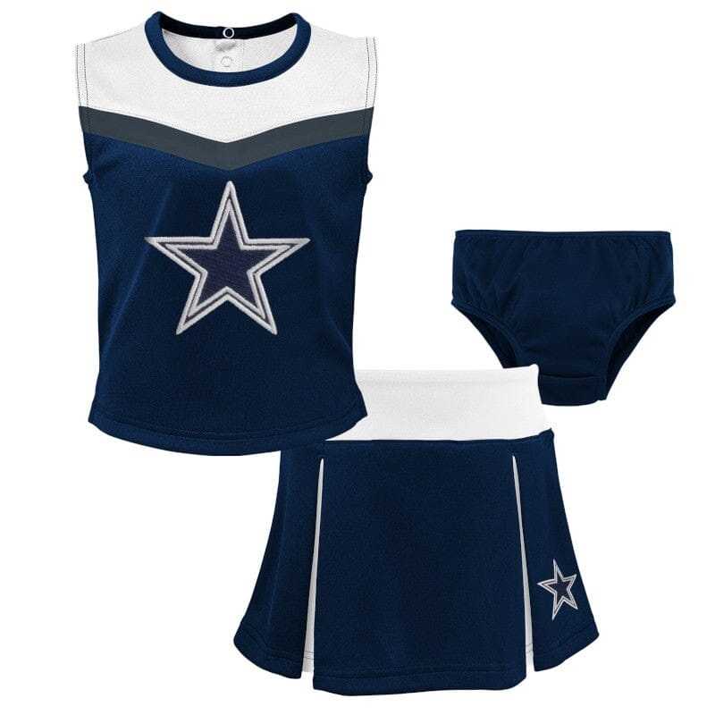 2-Piece Toddler Girls Dallas Cowboys Cheer Set