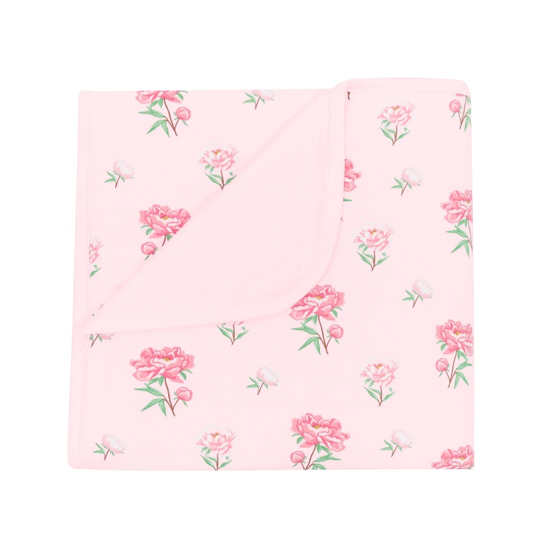 Baby Blanket in Sakura Peony 1.0