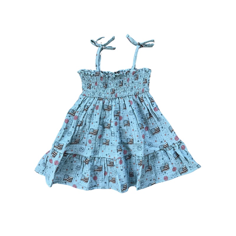 Babysprouts Tiered Mini Dress Americana Collection