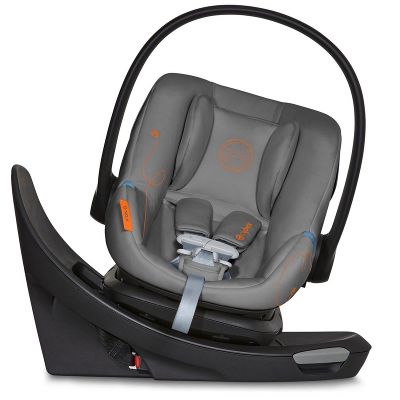 Cybex Aton G Swivel SensorSafe Infant Car Seat – Lava Grey