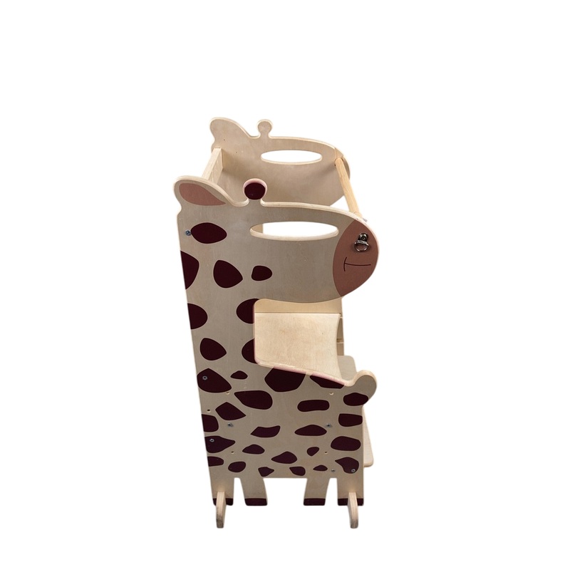 PP OPOUNT Toddler Step Stool Tower, Giraffe