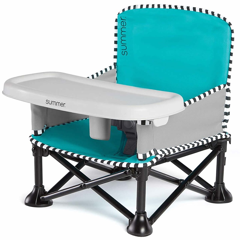 Summer Infant Pop ?N Sit SE Booster – Aqua Sugar