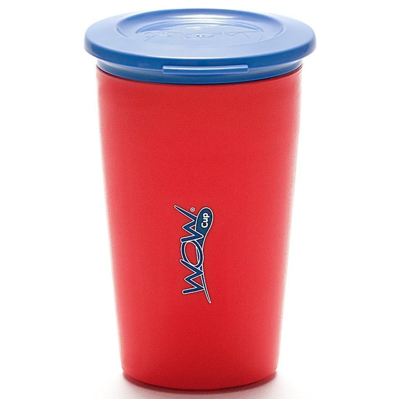 Wow Kids 9 oz Spill-Free Cup – Red