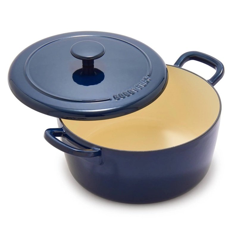 5.5qt Cast Enamel Dutch Oven Oxford Blue