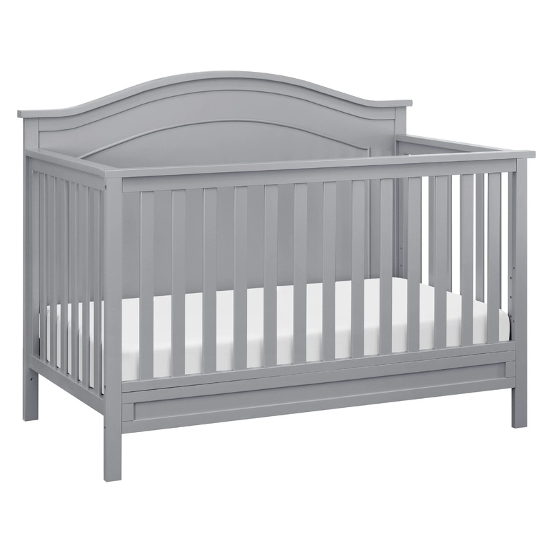Charlie 4-in-1 Convertible Crib – Grey