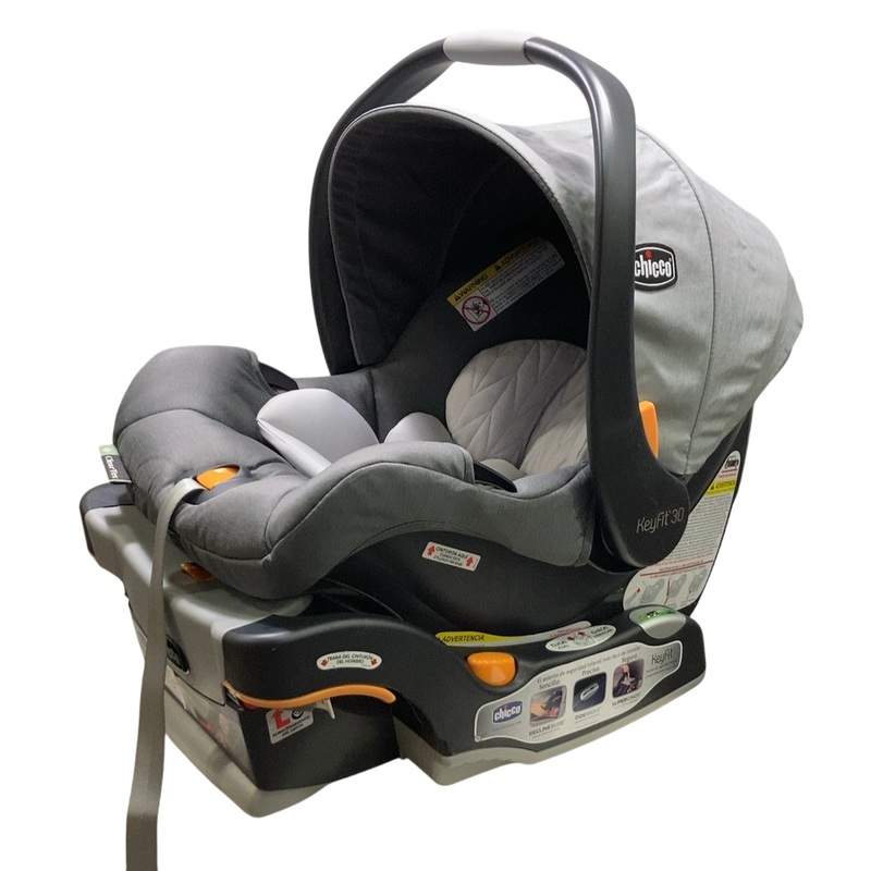 Chicco KeyFit 30 ClearTex Infant Car Seat, 2023, Slate