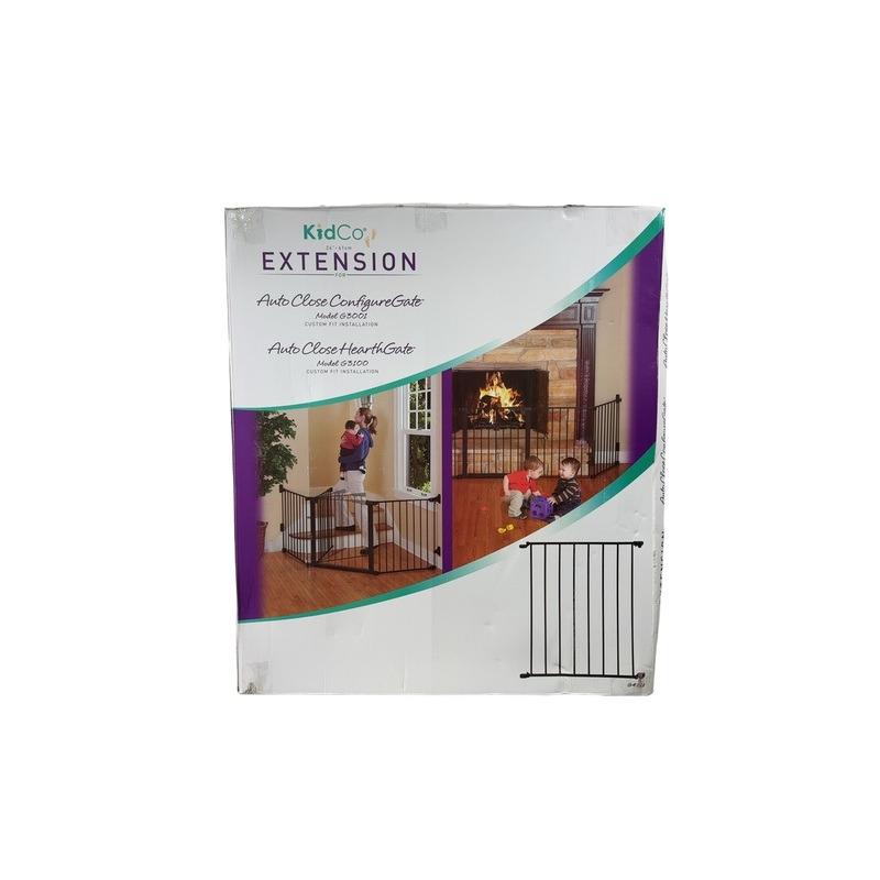 KidCo, 24 Extension Configure Gate, Black