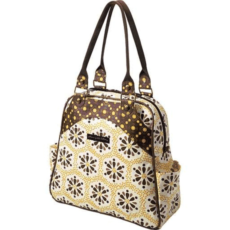 Petunia Pickle Bottom Sashay Satchel in Daisy Dewdrops