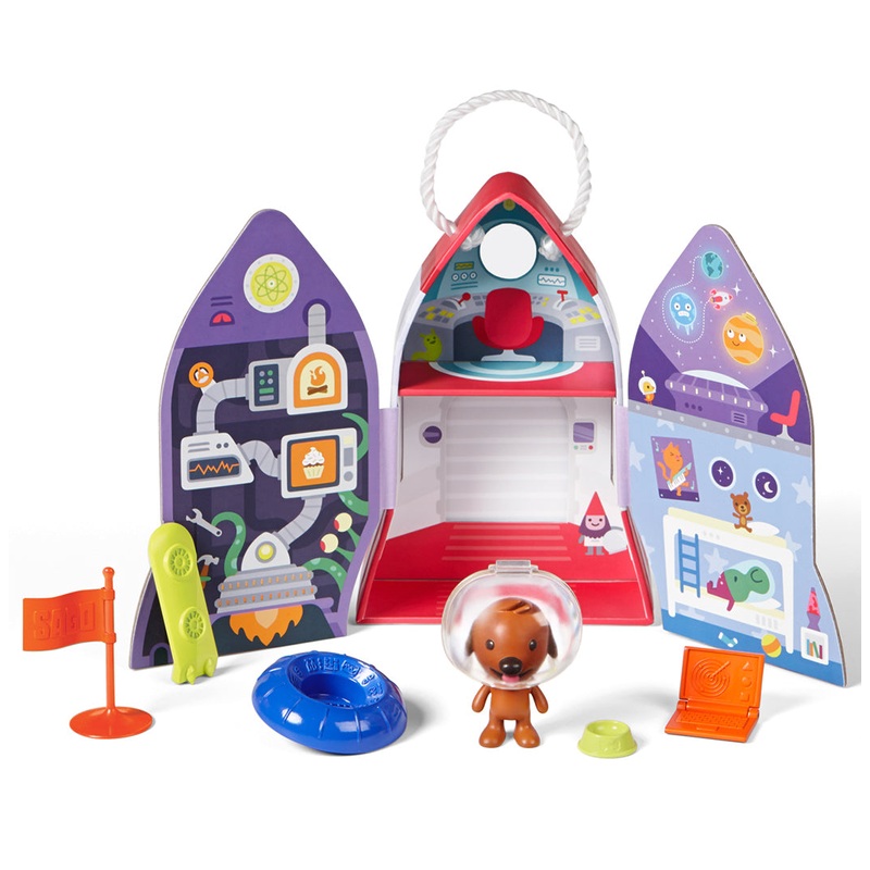 Sago Mini Portable Playset – Harvey’s Spaceship