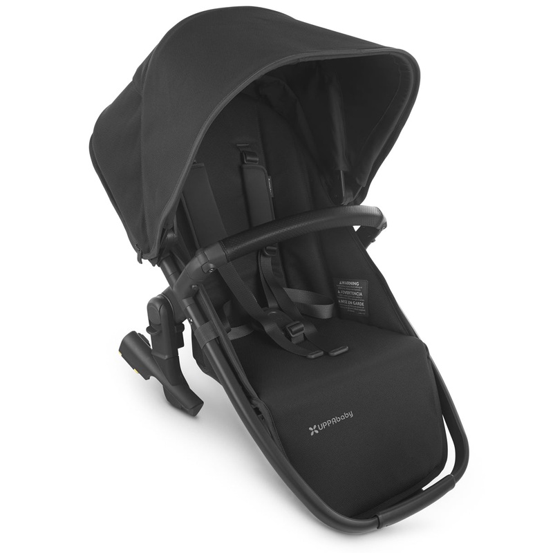 UPPAbaby Rumbleseat V2 – Jake (Black/Carbon/Black Leather)