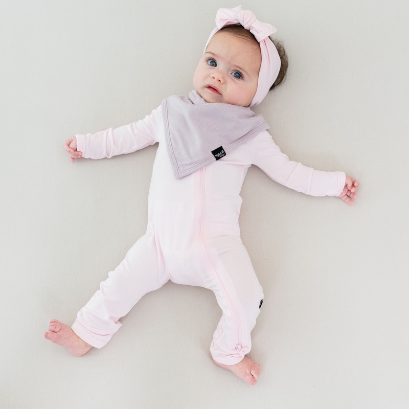 Zippered Romper in Sakura