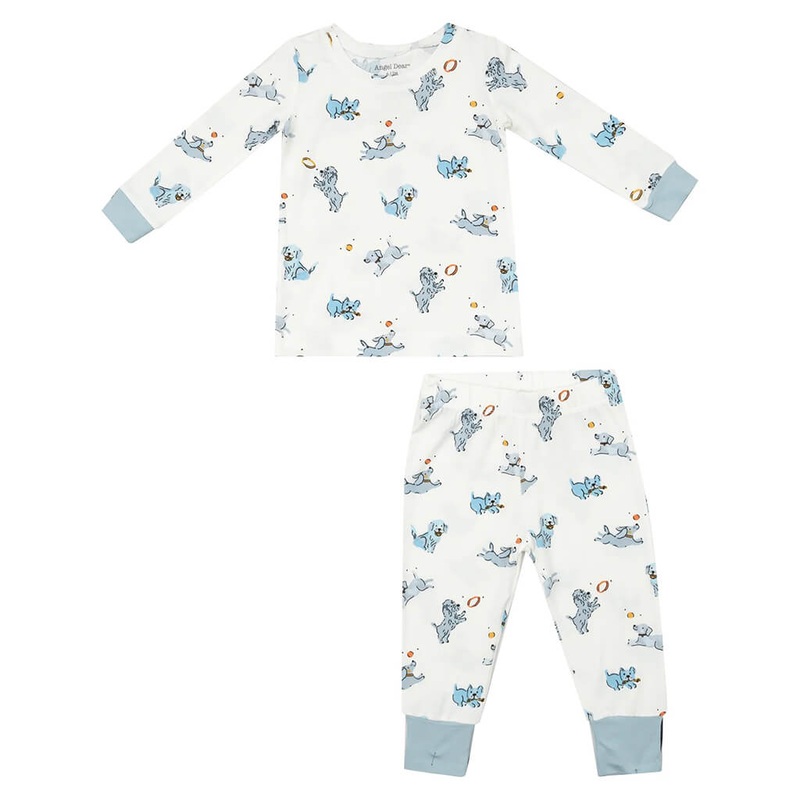 ADR Long-Sleeve Pajama Set Playful Puppies