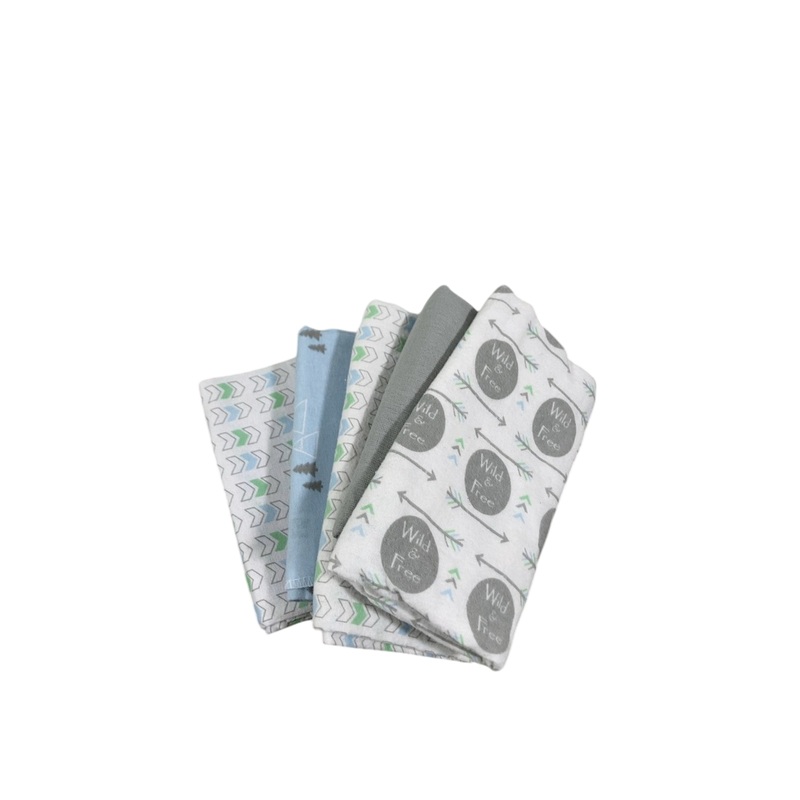 Luvable Receiving Blankets, Wild and Free