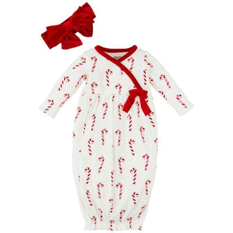 Mud Pie Candy Cane Take-Me-Home Set