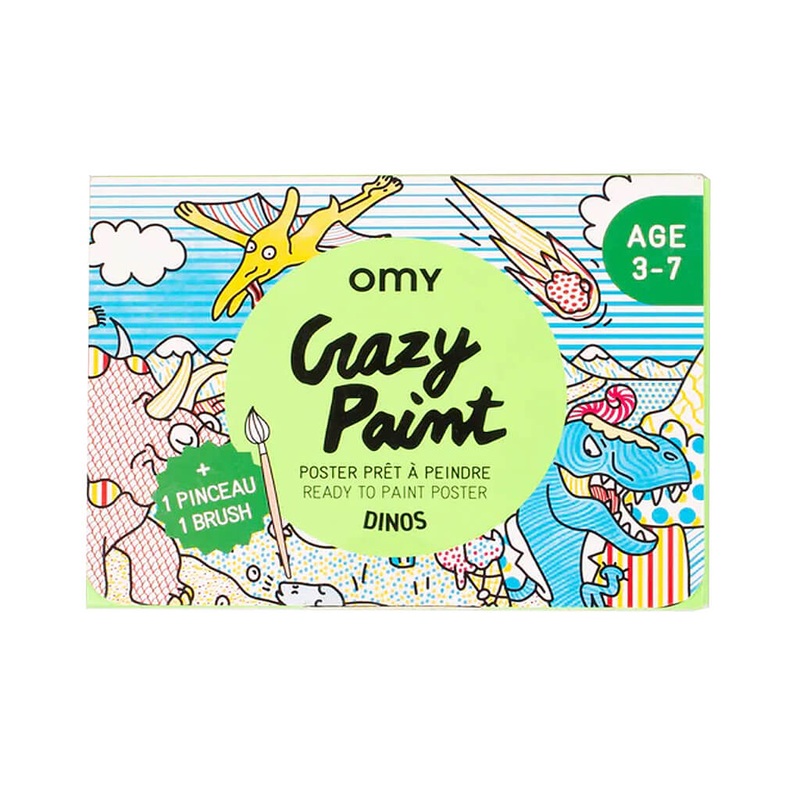 Omy Design Crazy Paint Dino