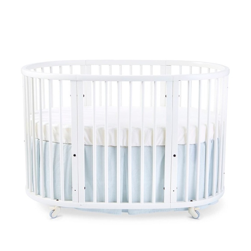 Stokke Sleepi Crib/Bed Skirt by Pehr – Mist