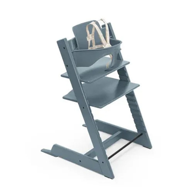 Tripp Trapp High Chair2 w Baby Set –  Fjord Blue