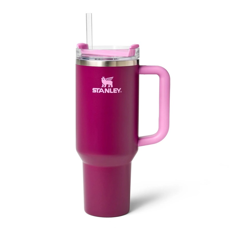 40oz Stainless Steel H2.0 FlowState Quencher Tumbler- Rose Bouquet