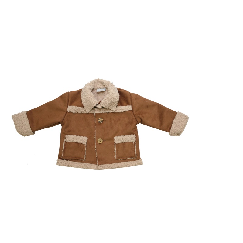 Bear Wear Suede Boy Jacket