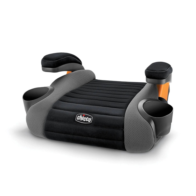 Chicco GoFit Backless Booster Car Seat | Grey Shark (Floor Model)
