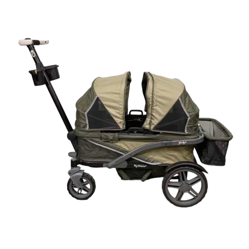 Gladly Family Anthem4 Classic 4 Seater All Terrain Wagon Stroller, Forest