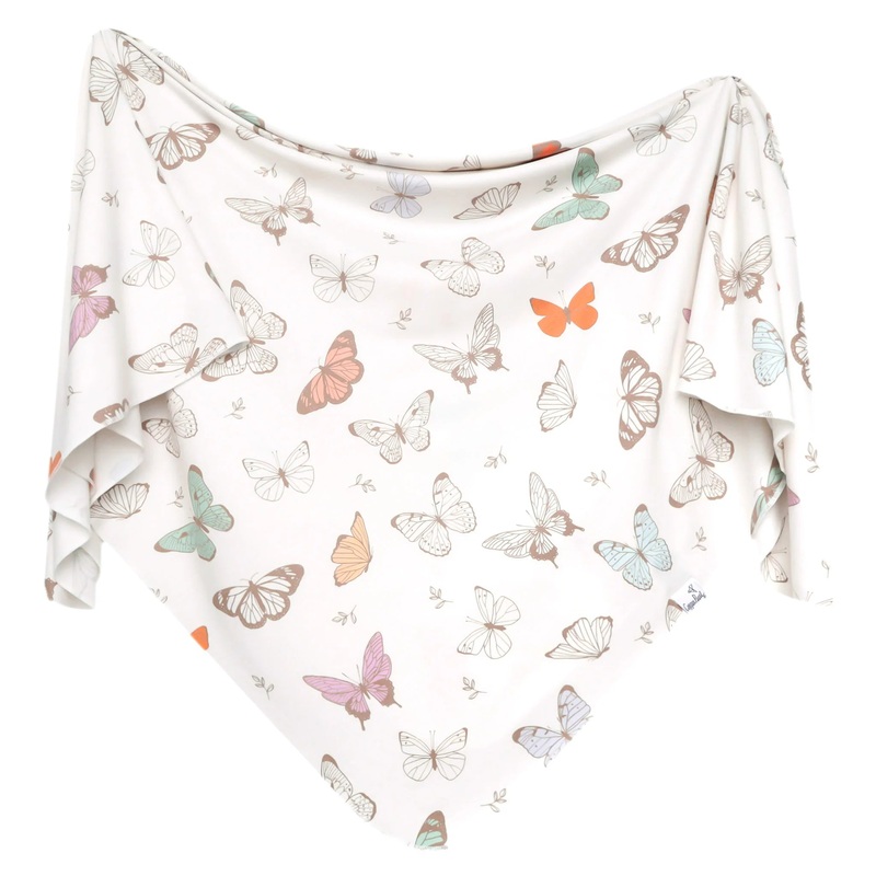 Knit Swaddle Blanket – Luna