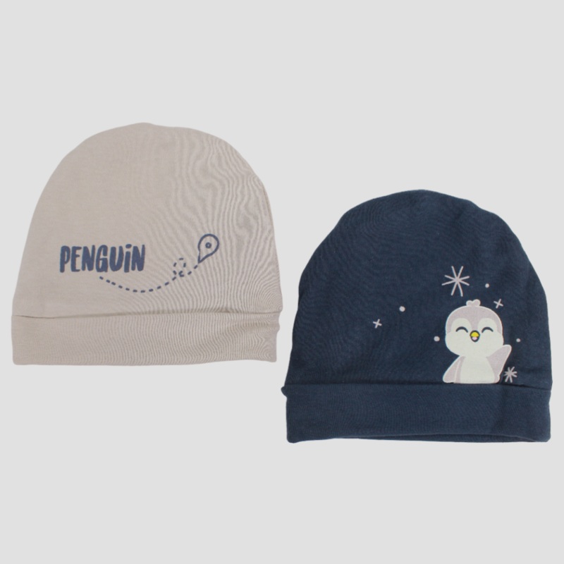 Penguin Baby Beanie (Pack of 2)