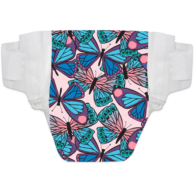 The Honest Company Diaper Pack – Butterfly Fields – Size 3 (16-28 lbs)