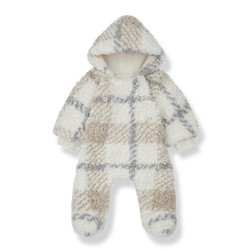 1+ In the Family Polar Suit – Ecru