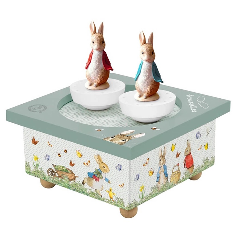Dancing Peter Rabbit Music Box