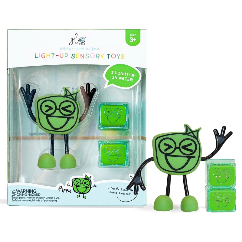 Glo Pals Light Up Sensory Bath Toy – Pippa (Green)