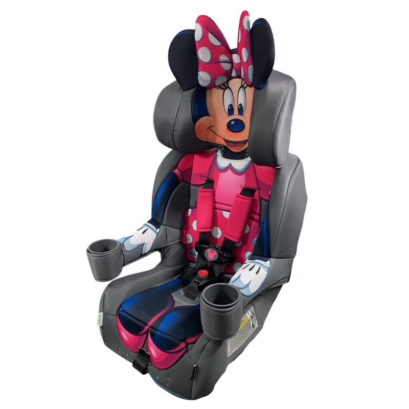 KidsEmbrace 2-in-1 Combination Harness Booster Car Seat, 2024, Minnie Mouse