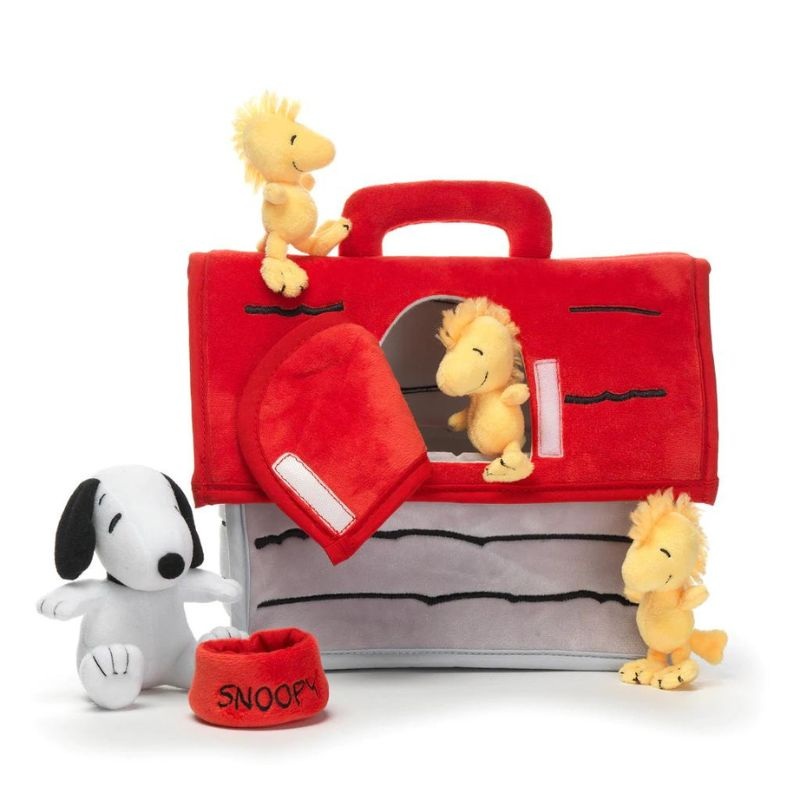 Plush – Classic Snoopy Interactive Dog House Set