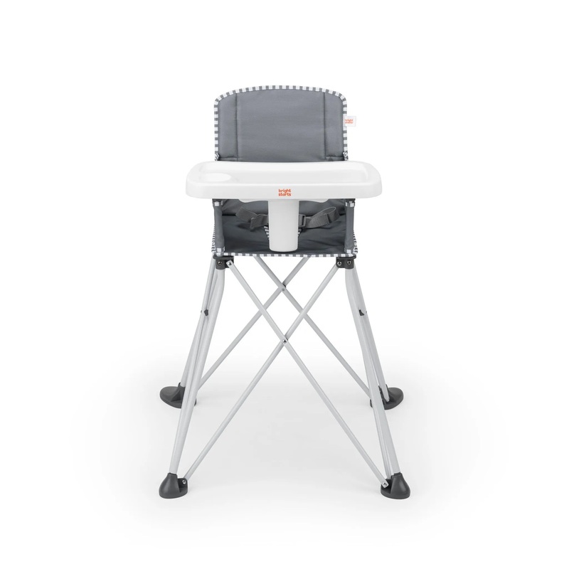 Pop ‘n Dine Portable High Chair – Gray (See Description)
