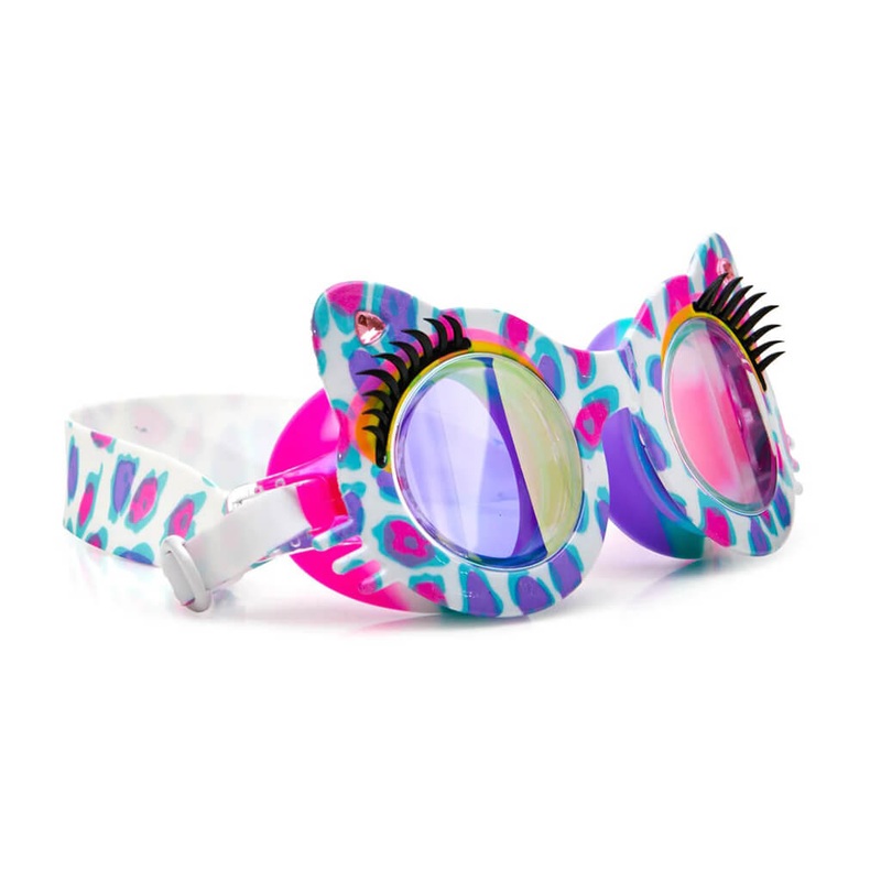 Bling2O Swim Goggles Savvy Cat Purple Patches