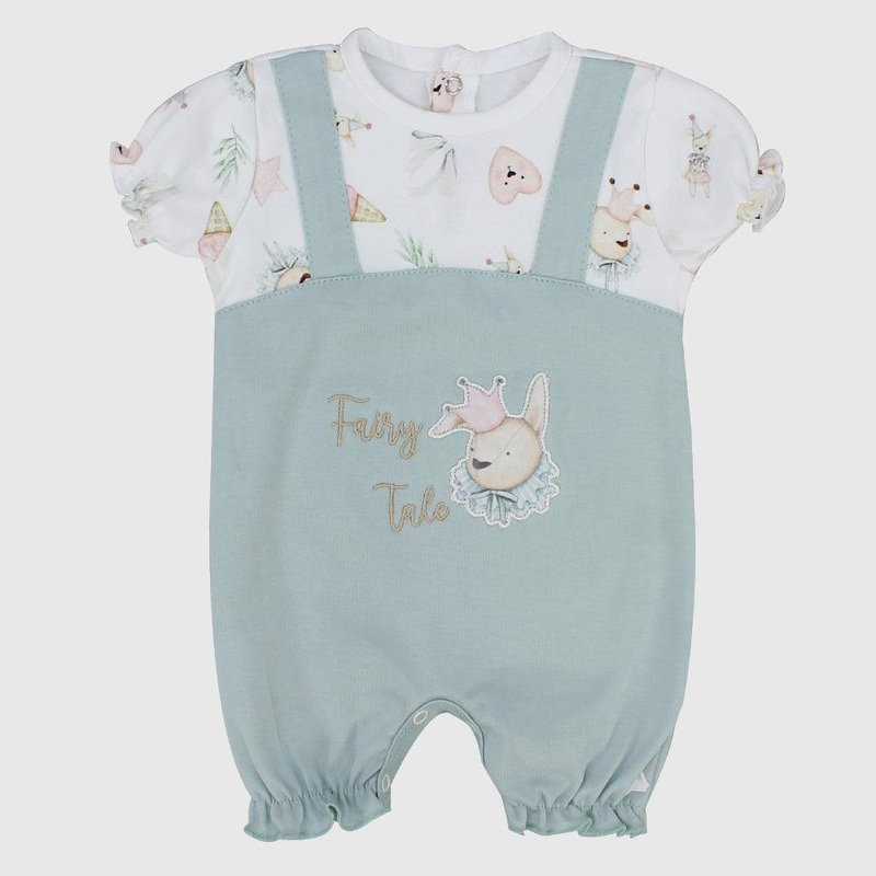 “Fairy Tale” Short-Sleeved Romper