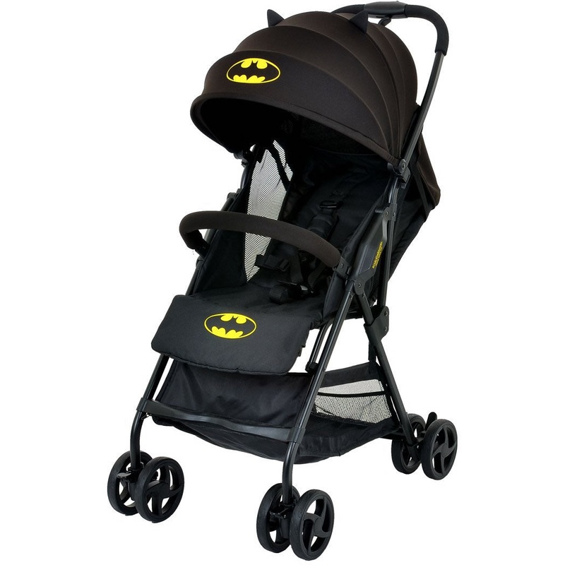 KidsEmbrace DC Comics Batman Lightweight Compact Stroller – Black