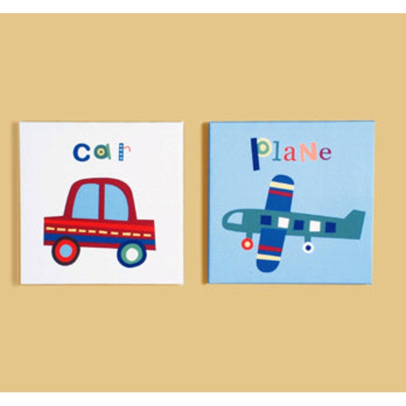 KidsLine Big Rigs Canvas Wall Art