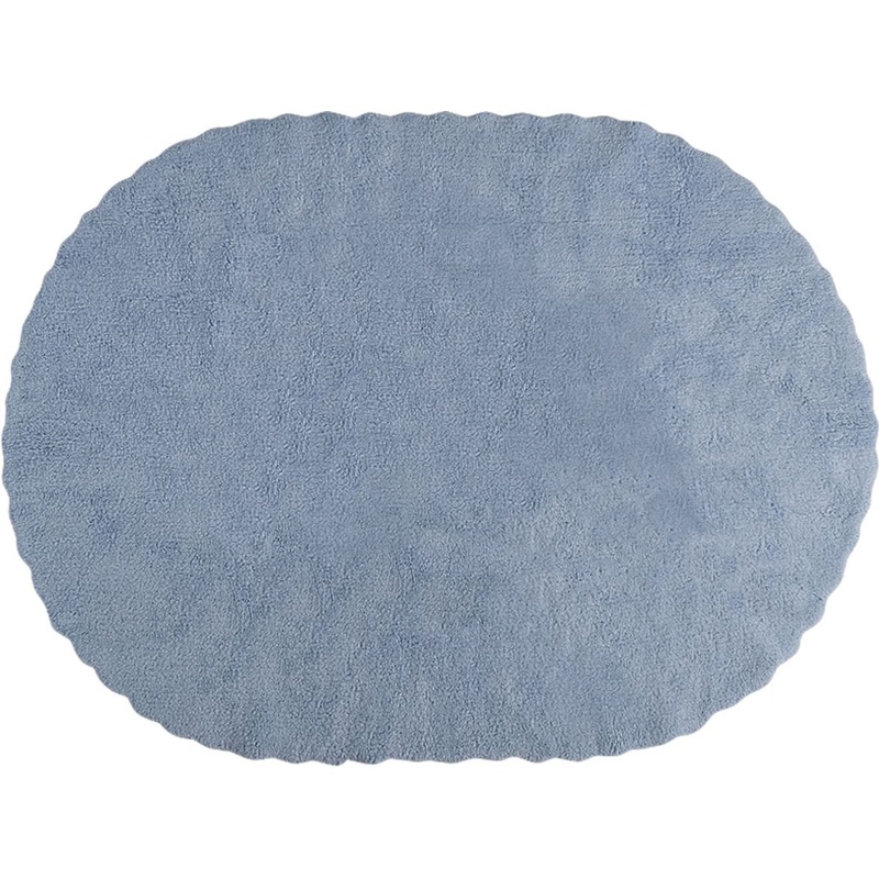 Lorena Canals Blonda Rug – Blue (4′ x 5′ 3″)