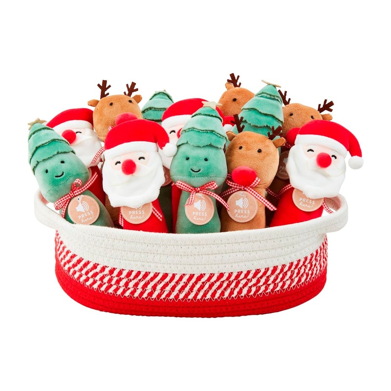 Mud Pie Christmas Musical Rattles